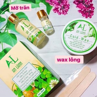 [Tặng bộ dụng cụ wax]Combo Triệt Lông,Wax Lông An Lành và Mỡ Trăn Dược Liệu