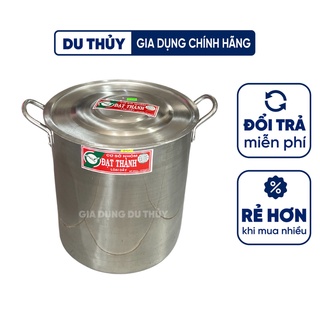 Nồi súp nhôm nấu nước lèo, nấu phở dung tích 20 lít đến 70 lít của tổng kho gia dụng Du Thủy