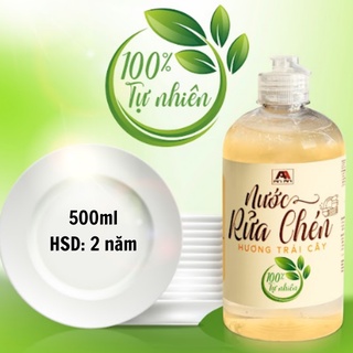Dầu rửa bát hữu cơ enzyme vỏ trái cây bảo vệ da tay và sức khỏe - LivEco