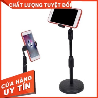 Giá Đỡ Điện Thoại Xoay 360 Độ Để Bàn - Kéo Cao 40Cm