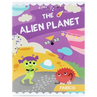 Vở Học Sinh 4 Ô Ly 100 Trang ĐL 100g/m2 - Elephant FI614416 - The Alien Planet