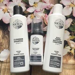 BỘ DẦU GỘI NIOXIN TRIALKIT CHỐNG RỤNG TÓC ( HỆ THỐNG 2 ) mẫu mới