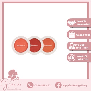 Phấn má hồng The Saem Single Blusher - Guu