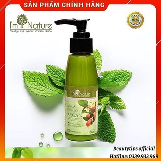 (Chính Hãng) Dầu Xả Thảo Mộc Argan I'M NATURE Ngăn Rụng Tóc Mọc Dày Bóng Khỏe 100ml