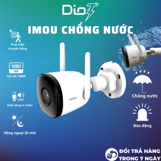 [Mã ELHAMS5 giảm 6% đơn 300K] Camera wifi IMOU ngoài trời chống nước quay đêm có màu F22FP 2.0MP full HD