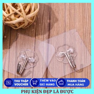 Combo 10 Móc Dán Tường Trong Suốt Độ Bám Chắc Chắn