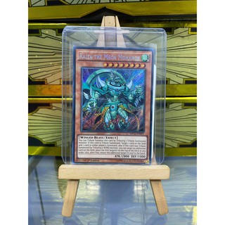[ Dưa Hấu Yugioh ] Lá bài thẻ bài Raiza the Mega Monarch - Secret Rare - Tặng bọc bài nhựa bảo quản