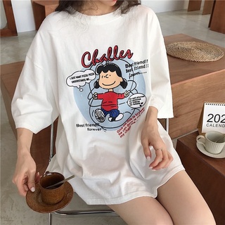 Áo thun tay lỡ nam nữ, áo phông unisex form rộng chất cotton mát mịn thấm hút mồ hôi in hình challer