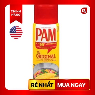 [Chính Hãng] Dầu Ăn Kiêng Dạng Xịt PAM - 930 lần dùng - hỗ trợ ăn kiêng, giảm mỡ, giảm cân