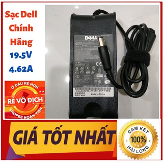 Sạc laptop Dell 19.5V - 4.62A - 90W đầu kim to CHÍNH HÃNG