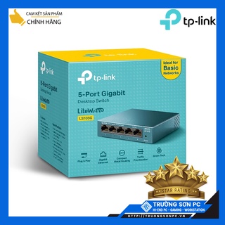 Switch Chia Mạng 5 Cổng Gigabit TP-Link LS105G/ TL-SG1005D | Switch 5 Cổng 10/100/1000Mbps
