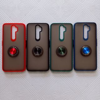 Ốp nhám viền cao su kèm iring Oppo A5 2020 và Oppo A9 2020