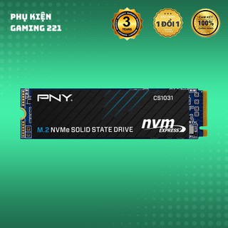 SSD PNY CS1031 M.2 2280 NVMe Gen3x4 256GB - Hàng Chính Hãng
