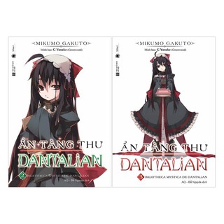 Sách - Combo Ẩn Tàng Thư Dantalian (Tập 2 + 3) - Thái Hà Books