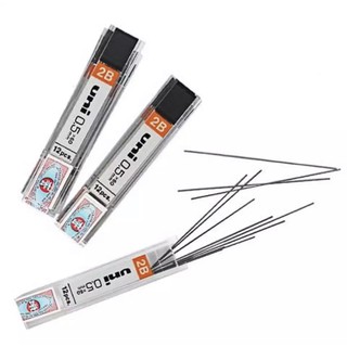 Ruột chì uni 0.5mm - Sử dụng cho các loại chì bấm 0.5mm - Tim chì, ngòi chì cao cấp