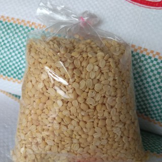 Đậu xanh vỡ đã bóc vỏ cánh to đậu mềm túi 500gr