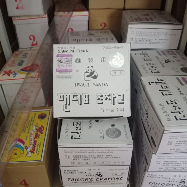 Phấn sáp Panda, vẽ trực tiếp lên vải