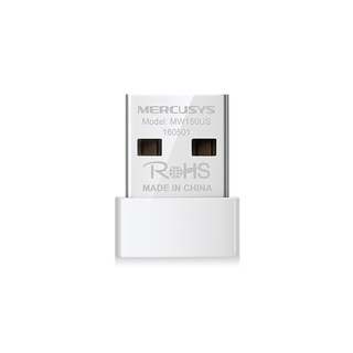 Usb wifi Mercusys thu wifi cho pc laptop,usb thu wifi nano N150 MW150US chính hãng bảo hành 24 tháng