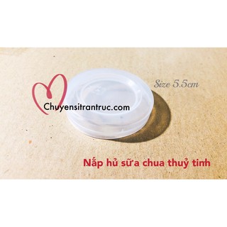 [HÀNG CHẤT LƯỢNG] Bộ 10 cái nắp nhựa hũ thuỷ tinh sữa chua