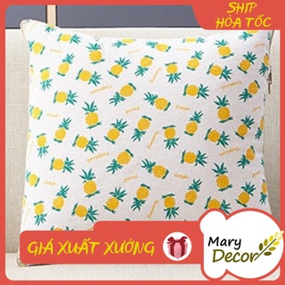 Gối tựa sofa Mary Décor - họa tiết Dứa vàng G-G05