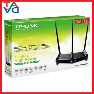 TP-Link TL-WR941HP - Bộ Phát Wifi Công Suất Cao 450Mbps - Hàng Chính Hãng