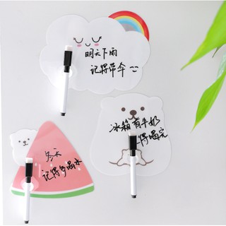 Giấy note ghi chú có kèm tẩy xóa