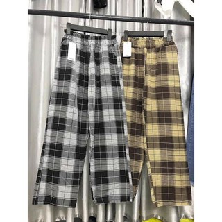 Quần Baggy Kẻ Hàn Quốc, Quần Nữ Đẹp