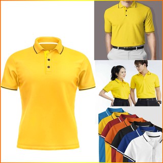 Áo Thun Có Cổ Cá Sấu Mè polo nam Nữ Vải Nhẹ Thoáng Mát Thời Trang