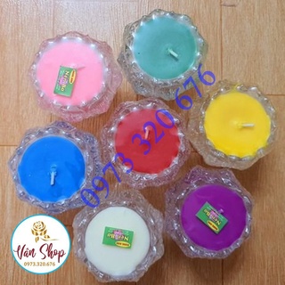 Nến bơ dược sư loại bé cao 6cm (bán 1 đôi)