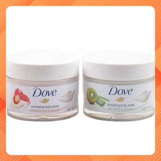 Tẩy Da Chết Body Dove Exfoliating Body Polish Bản Nội Địa Trung (set 2 lọ)