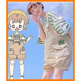 [Sẵn Hàng]♥️Set Áo+Quần Yếm Hình Thú(ảnh thật)Size S,M,L