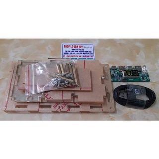 Vỏ mê ca 12 pin 18650 mạch nhanh 3.0