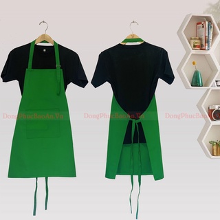 Tạp Dề Dài Đủ Màu Tạp Dề Nội Trợ Nhà Bếp Tiện Lợi Cho Nam Và Nữ