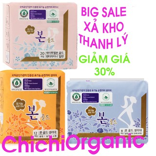 Băng Vệ Sinh Hữu Cơ Gold Bon Hàn Quốc