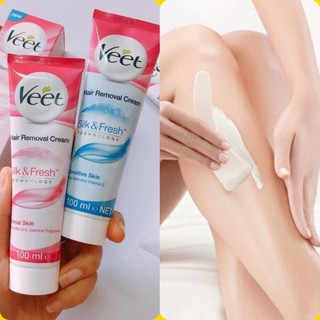 Kem Tẩy Lông Veet Pháp, Hiệu Quả Tức Thì, An Toàn, Không Đau Rát (Chính Hãng 100 ml)