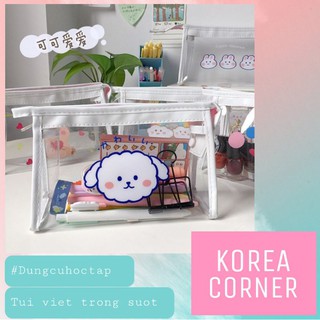 TÚI TRONG SUỐT ĐỰNG DỤNG CỤ HT- ĐỒ MAKEUP