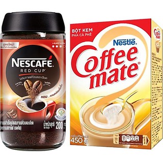 Combo 1 Nescafe 200g và 1 Bột kem Nestle 450g