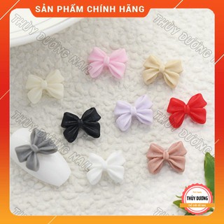 Charm nơ nhựa trang trí móng, 2.2k/viên (combo 10 viên) chuyên dùng làm nail