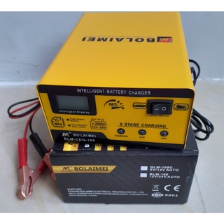 Sạc Ắc quy Điện tử tự động 12V 24V_3Ah-200Ah,Sạc ô tô xe máy tốc độ nhanh thông minh BLM-168 -BẢN QUỐC TẾ