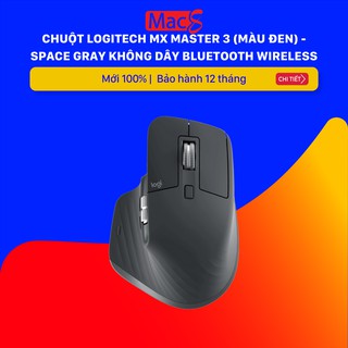 Chuột Logitech MX Master 3 (Màu đen) - không dây Bluetooth Wireless