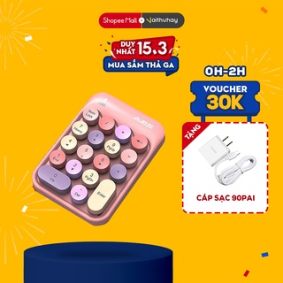 Bàn Phím Số Ajazz Không Dây 18 Phím Sử Dụng Pin Rời - Vaithuhay