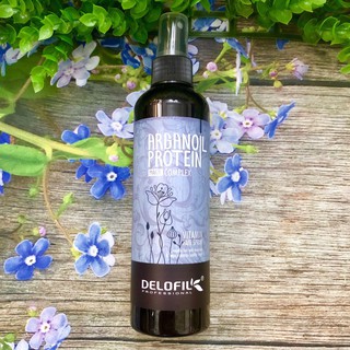 Xịt dưỡng TÓC hư tổn Vitamin Delofil Hair Spray Argan Oil Protein Magic Complex 260ml
