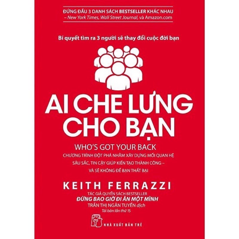 Sách - Ai Che Lưng Cho Bạn