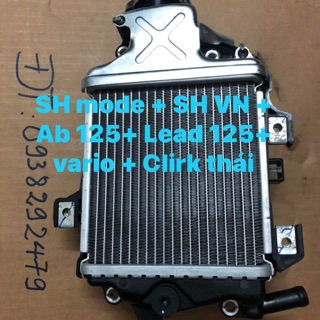 Két nước SH mode + SH VN + Ab 125 + Lead 125 + Clirk thái + Vario zin thái