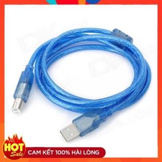 [Chính Hãng] Dây máy in 10m xanh xịn tốt kết nối máy in với máy tính laptop có cục chống nhiễu tốt