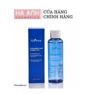 Toner dưỡng ẩm ISNTREE HYALURONIC ACID TONER PLUS