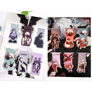 [SALE GIÁ XƯỞNG] [Bộ 6 -18 chiếc] Bookmark nam châm kẹp sách dấu trang Tokyo Ghoul manga anime