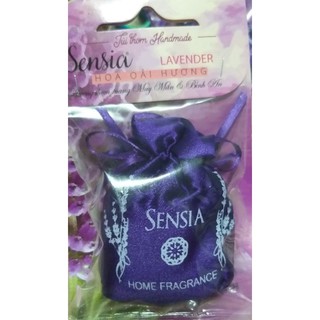Túi thơm Sensia Hoa Oải Hương Lavender/ Gió biển/ Táo xanh/ Gỗ đàn hương/ Sả chanh