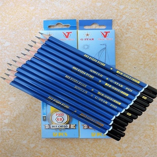 Bút Chì 6B Hộp Lẻ 1 Bút