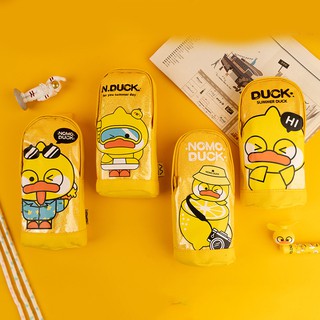 [Mã LIFEBOOK1 giảm 30K đơn 150K] Hộp Bút Hình Balo Vịt Vàng Độc Đáo MaiHe, Mùa Hè Sôi Động